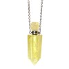 Citrine Perfume Bottle Necklace Citrine Perfume Bottle Necklace