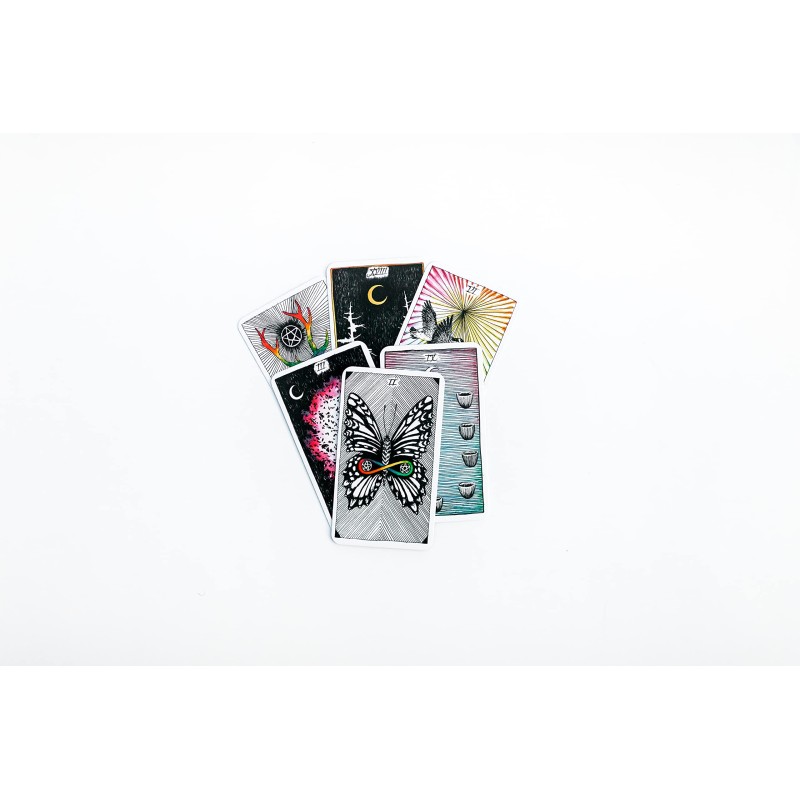 Tarot de poche inconnu sauvage - Kim Krans Tarot de poche inconnu sauvage - Kim Krans