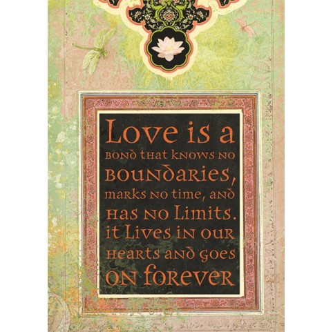 Greeting Card: Love Is A Bond Greeting Card: Love Is A Bond