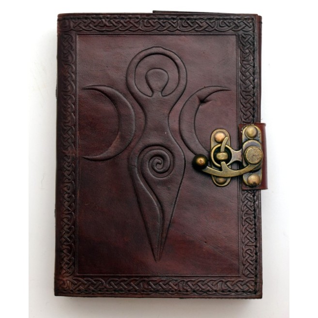 Journal en cuir de la déesse de la lune Journal en cuir de la déesse de la lune
