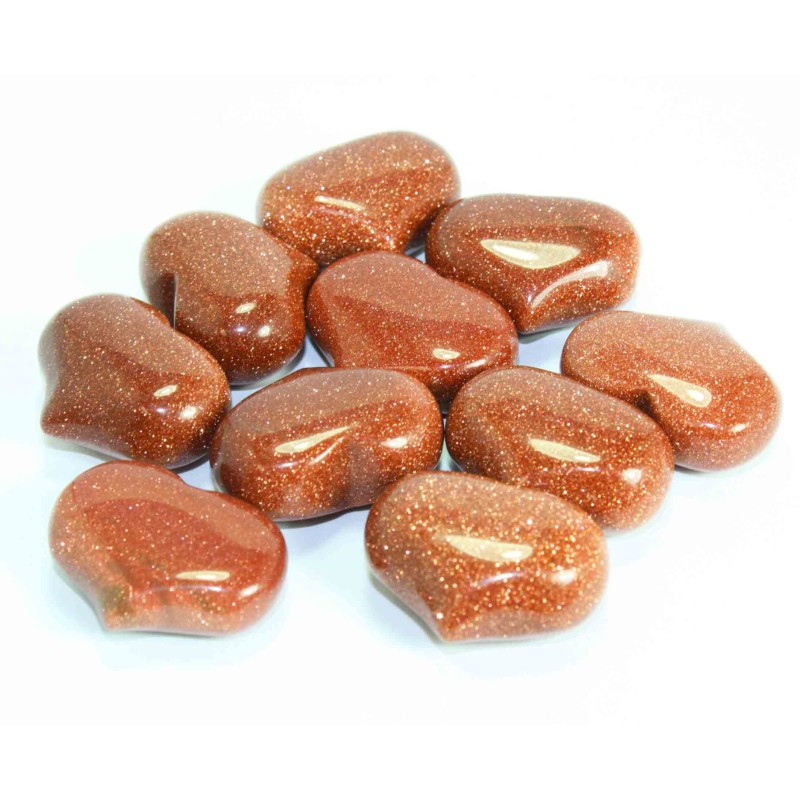 Goldstone Mini Puffy Heart Goldstone Mini Puffy Heart