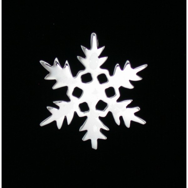 Snowflake Pendant, Sterling
