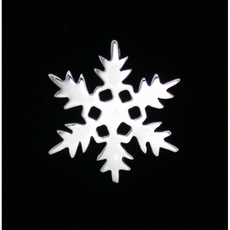 Snowflake Pendant, Sterling Snowflake Pendant, Sterling