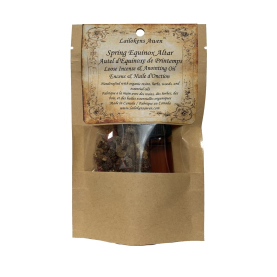 Ensemble d’encens et d’huile d’équinoxe de printemps - Ostara - Pâques Ensemble d’encens et d’huile d’équinoxe de printemps - Ostara - Pâques