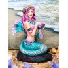 Spring Flowers Mermaid Sculpture Spring Flowers Mermaid Sculpture