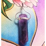 Amethyst Point Pendant, Sterling