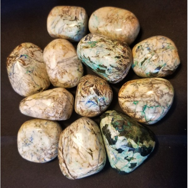 Malachite in Azurite Polished Specimen