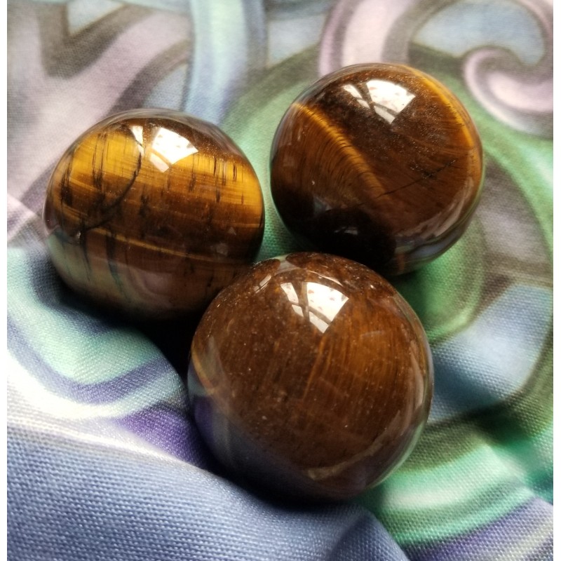 Sphère de gemme Tiger Eye Sphère de gemme Tiger Eye