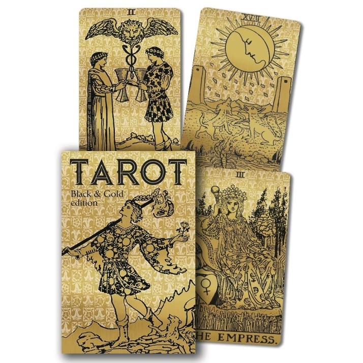 Tarot Noir et Or Edition - Waite Tarot Noir et Or Edition - Waite