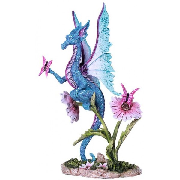 Butterfly Daydream Dragon Statue