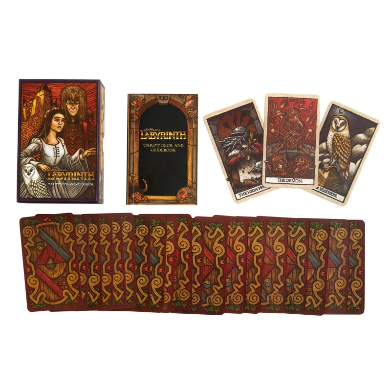 Jeu de tarot labyrinthe et guide - Minerva Siegel Jeu de tarot labyrinthe et guide - Minerva Siegel