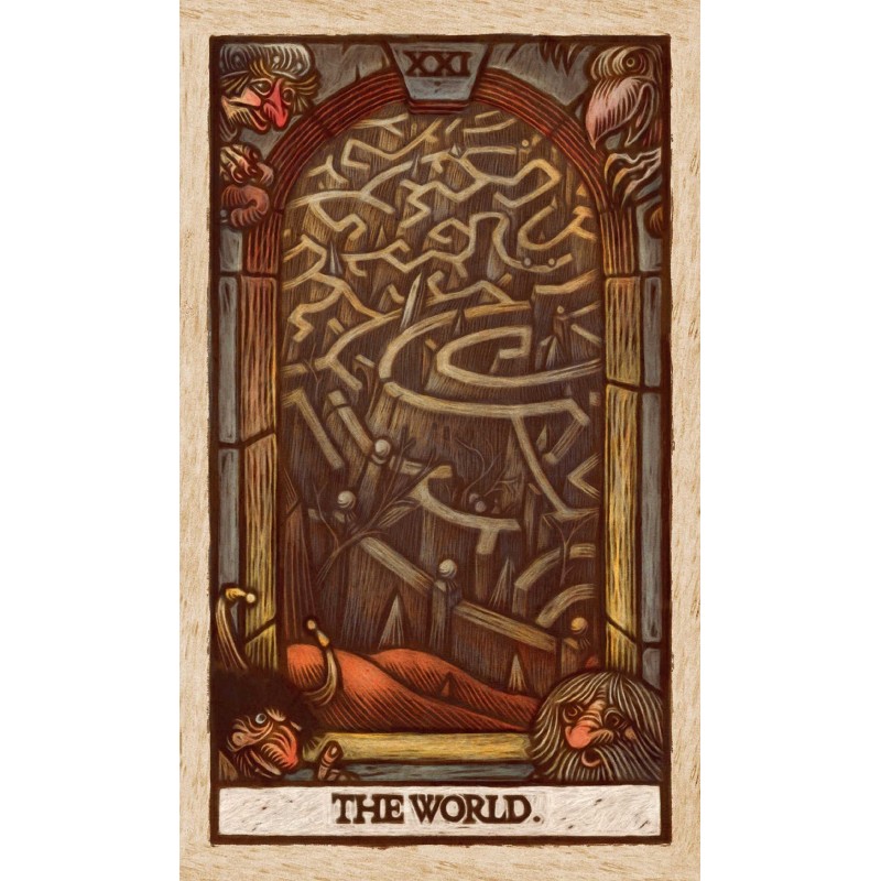 Jeu de tarot labyrinthe et guide - Minerva Siegel Jeu de tarot labyrinthe et guide - Minerva Siegel