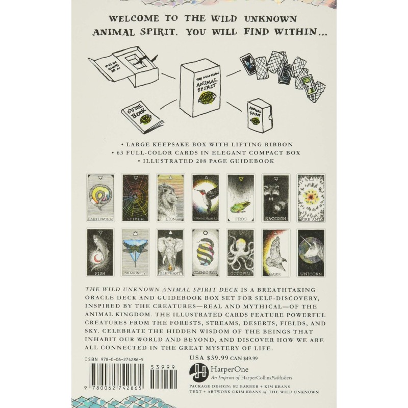 Wild Unknown Animal Spirit Deck et guide Wild Unknown Animal Spirit Deck et guide
