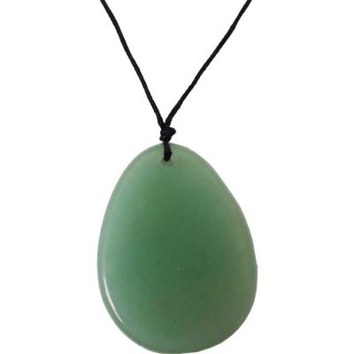 Oval Stone Pendant: Aventurine Oval Stone Pendant: Aventurine