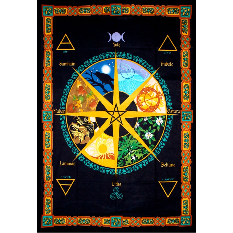 Roue de l'année tapisserie/lancer Roue de l'année tapisserie/lancer