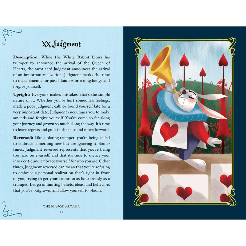 Jeu de tarot Alice au pays des merveilles - Minerva Siegel Jeu de tarot Alice au pays des merveilles - Minerva Siegel
