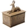 Boîte à bibelots en grès d’Anubis Boîte à bibelots en grès d’Anubis