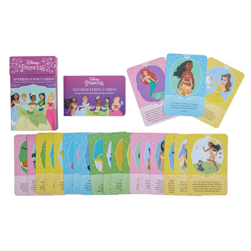 Disney Princess Affirmation Cards Disney Princess Affirmation Cards