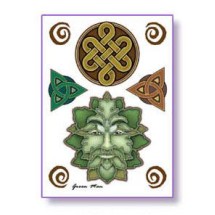 Art corporel: Green Man Art corporel: Green Man