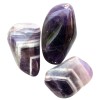 Améthyste Chevron, Tumbled Améthyste Chevron, Tumbled