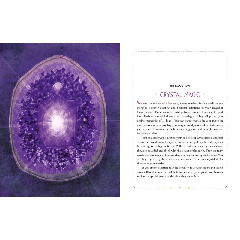 Guide des cristaux de la jeune sorcière - Cassandra Eason Guide des cristaux de la jeune sorcière - Cassandra Eason