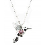 Wish Pearl Necklace Set - Hummingbird + 5 Pearls