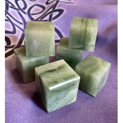 Green Aventurine Cube