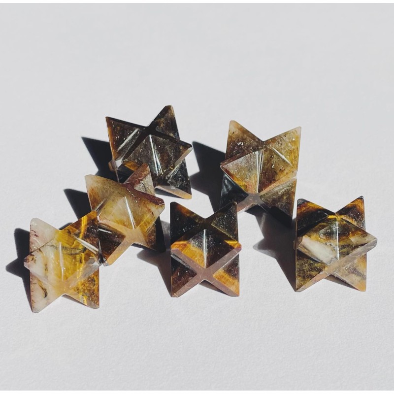 Merkaba Star - Œil de tigre Merkaba Star - Œil de tigre