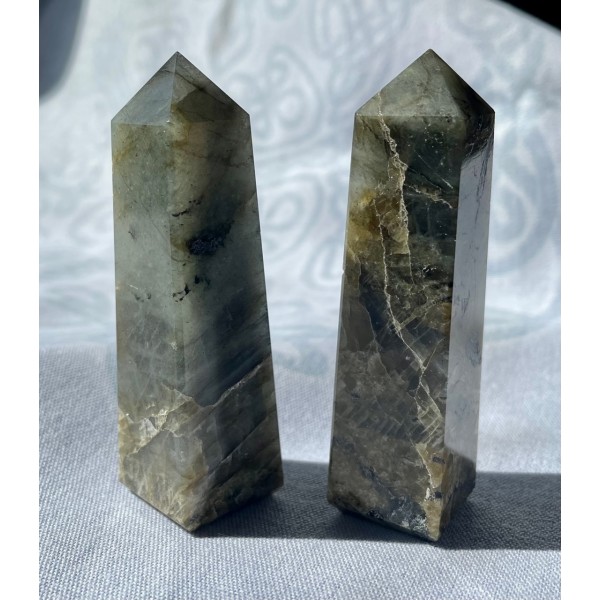 Labradorite Crystal Obelisk