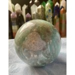 Carribean Blue Calcite Sphere, B