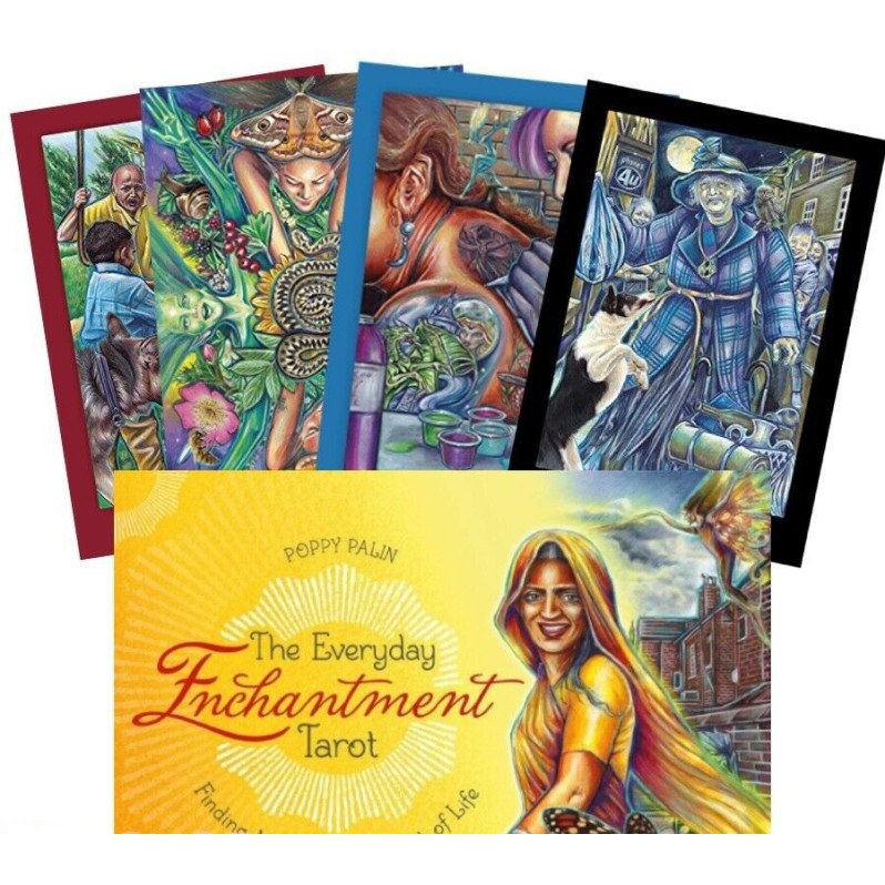 Tarot Enchantement de tous les jours - Poppy Palin Tarot d’enchantement quotidien - Poppy Palin