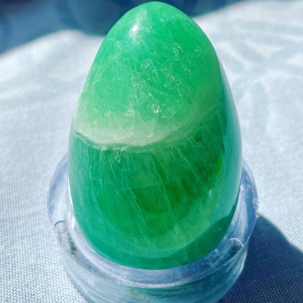 Green Fluorite Egg, B