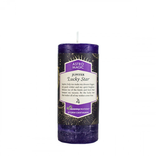Astro Magic Candle - Jupiter - Lucky Star Astro Magic Candle - Jupiter - Lucky Star