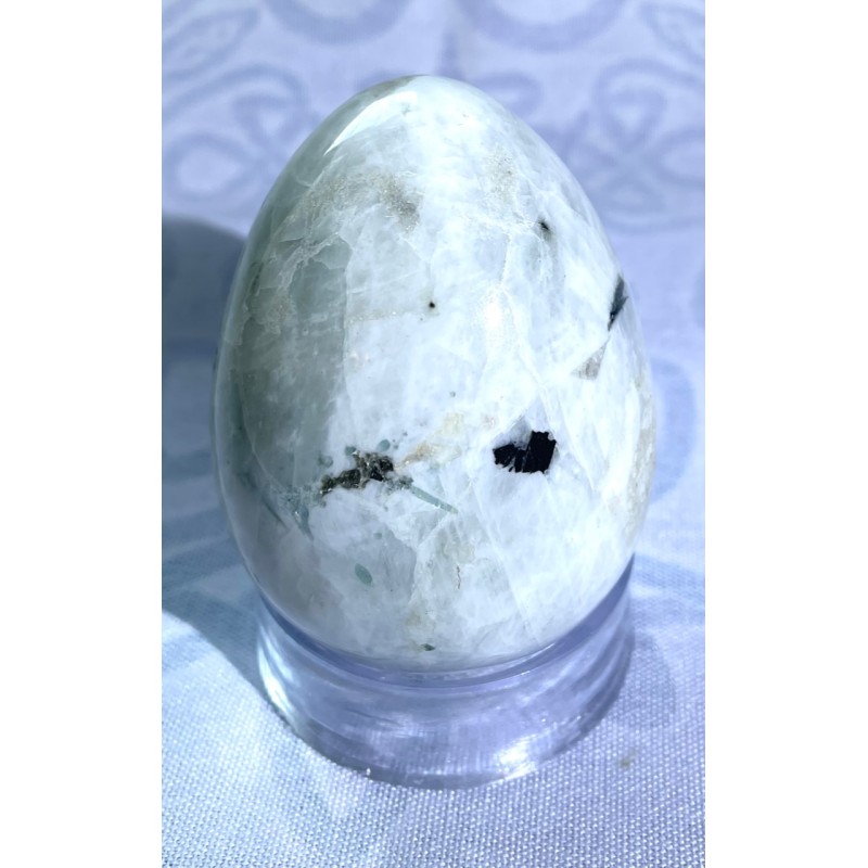 Blue Moonstone Egg, A Blue Moonstone Egg, A
