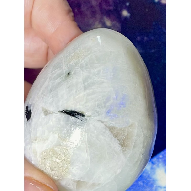 Blue Moonstone Egg, A Blue Moonstone Egg, A
