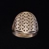 Bague Fleur de Vie, Sterling Bague Fleur de Vie, Sterling