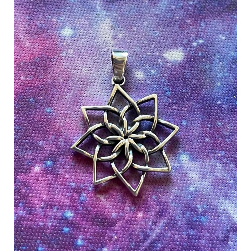 Lotus Flower Pendant, Sm Lotus Flower Pendant, Sm
