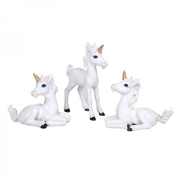 Set of Three Mini Unicorns