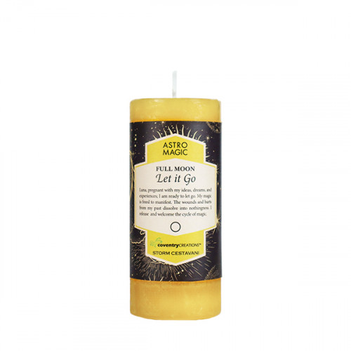 Astro Magic Candle - Pleine Lune - Let It Go Astro Magic Candle - Pleine Lune - Let It Go