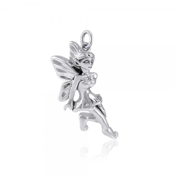 Enchanted Fairy Silver Charm