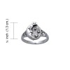 Celestial Poison Ring, Sterling Celestial Poison Ring, Sterling