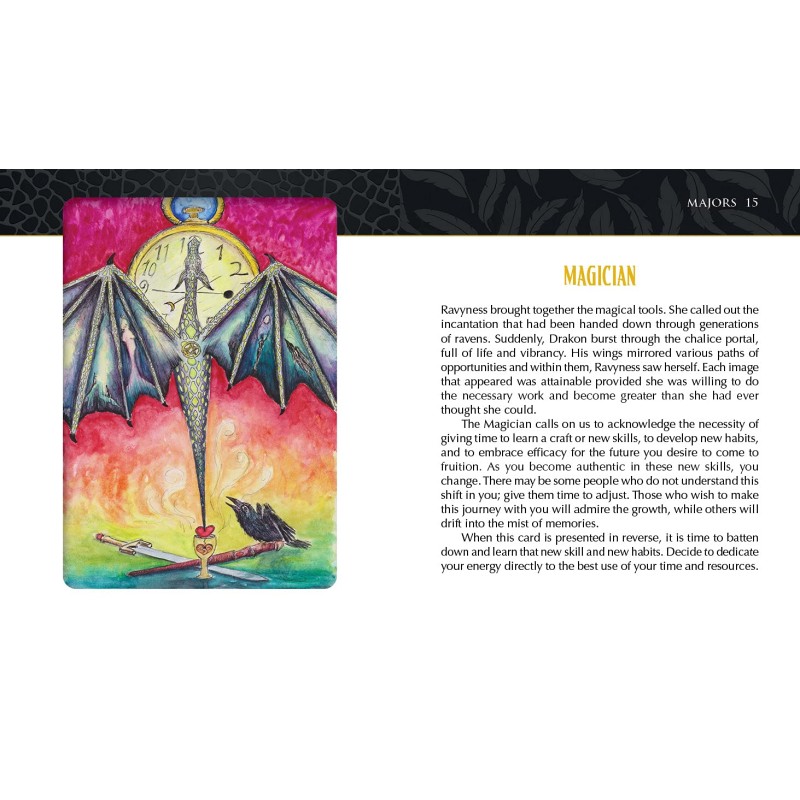 Ravyness Drakon Tarot - Beth Seilonen Ravyness Drakon Tarot - Beth Seilonen