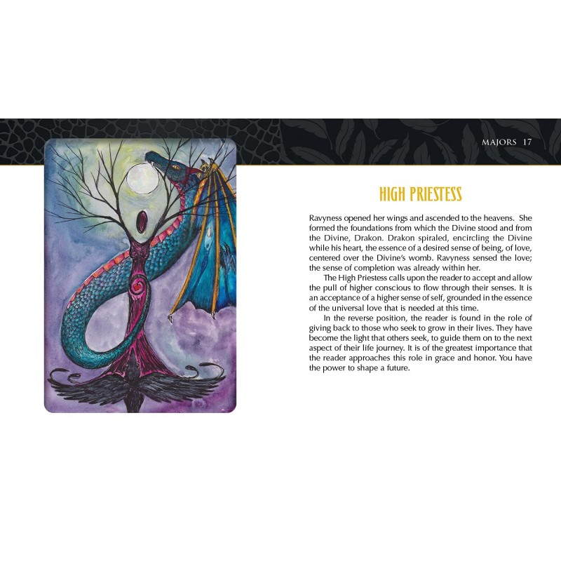 Ravyness Drakon Tarot - Beth Seilonen Ravyness Drakon Tarot - Beth Seilonen