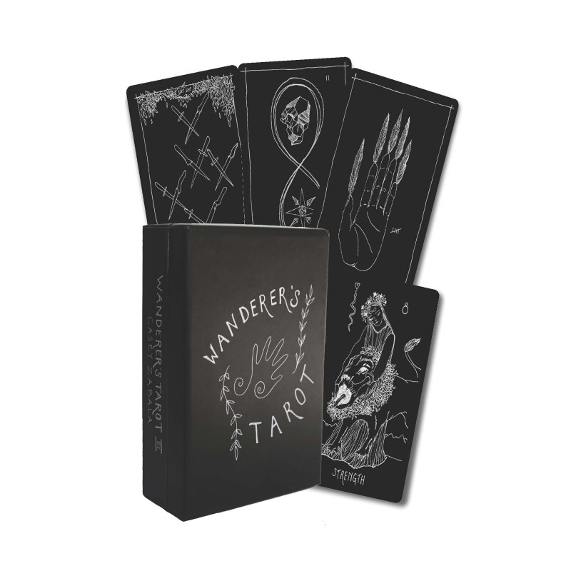 Wanderers Tarot (78-Card Deck with Fold-Out Guide) - Casey Zabala Wanderers Tarot (78-Card Deck with Fold-Out Guide) - Casey Zabala