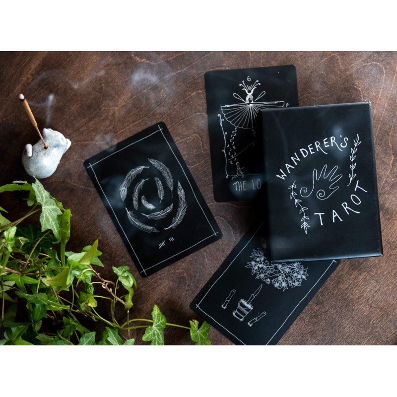 Wanderers Tarot (78-Card Deck with Fold-Out Guide) - Casey Zabala Wanderers Tarot (78-Card Deck with Fold-Out Guide) - Casey Zabala