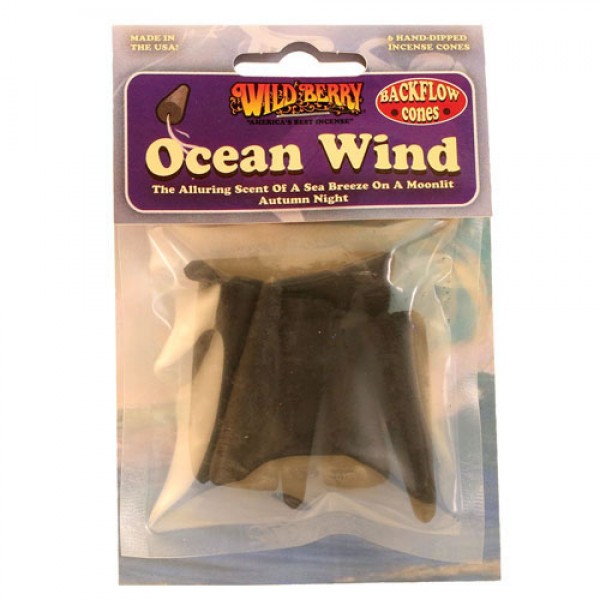 Backflow Cone Incense: Ocean Wind
