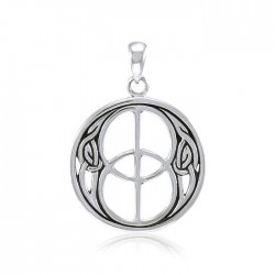 Chalice Well Pendant, Sterling