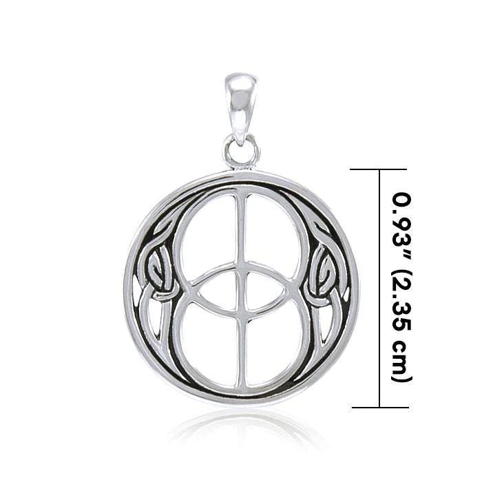 Pendentif De puits de calice, Sterling Pendentif De puits de calice, Sterling