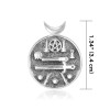 Pendentif d’autel magique, Sterling Pendentif d’autel magique, Sterling