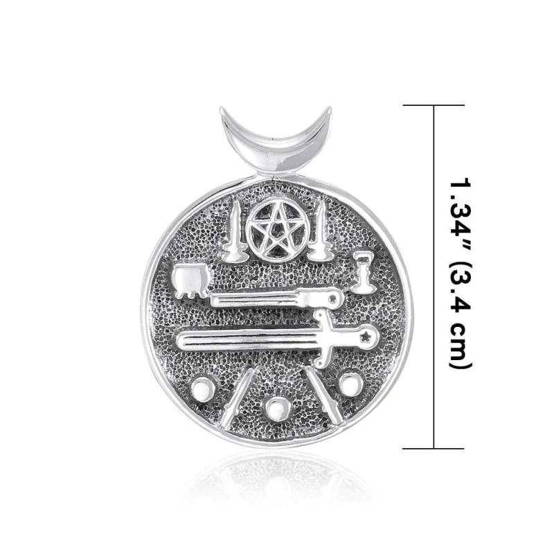 Pendentif d’autel magique, Sterling Pendentif d’autel magique, Sterling